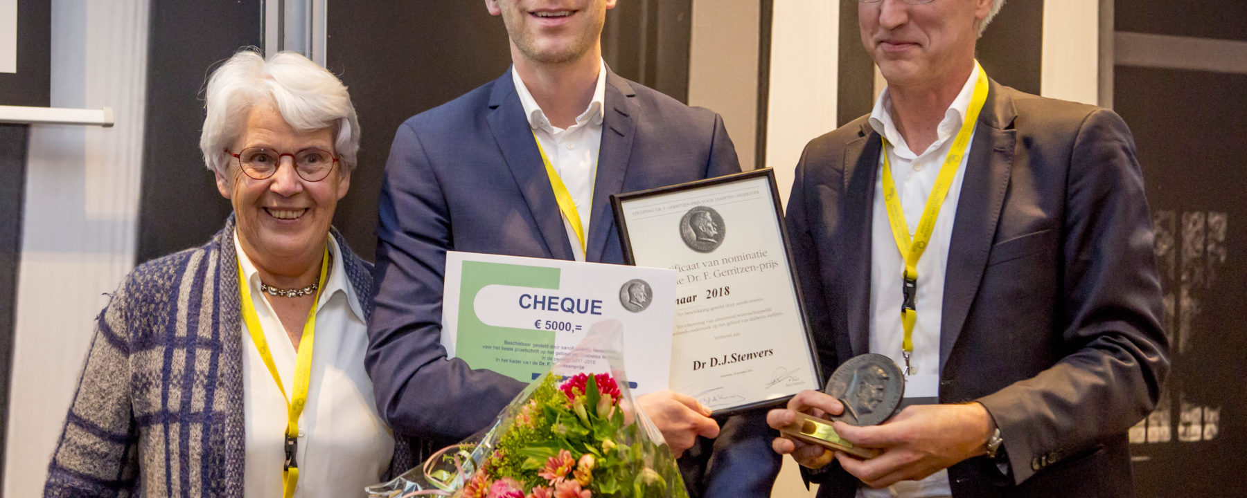 Endocrinoloog in opleiding wint Dr. F. Gerritzen prijs  