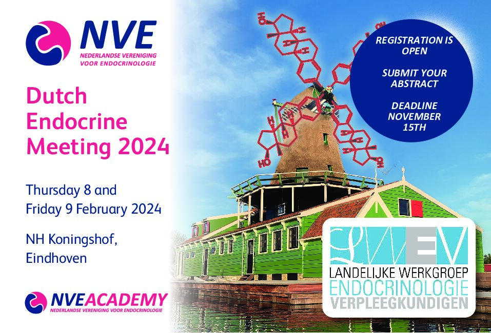Dutch Endocrine Meeting 2024: registration & abstract submission is now open!